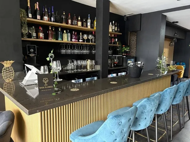 Interior of Bar Flores on Lee-on-the-Solent High Street