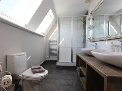 modern shower room